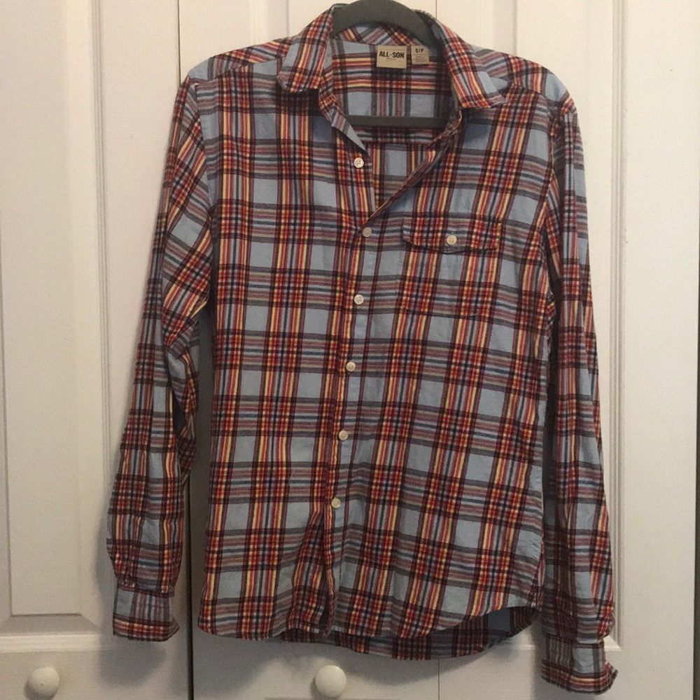 men’s plaid flannel